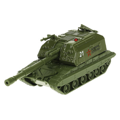 Металлическая машинка Самоходная гаубица МСТА Технопарк MSTA-12-AR 01